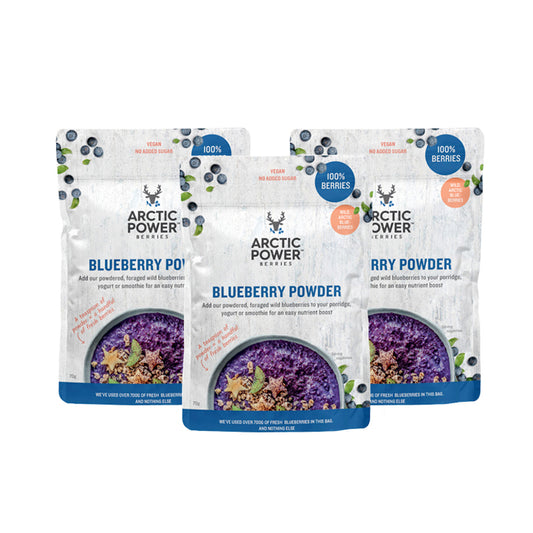 ［芬蘭生產] 三包優惠裝極地藍莓粉 Blueberry Powder | 護眼至尊 (Copy)