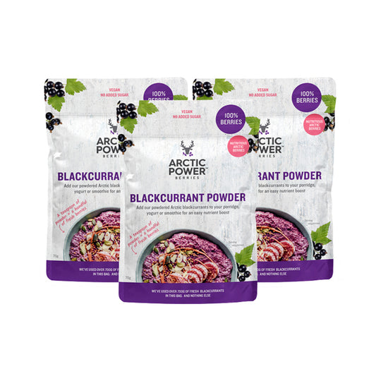 [芬蘭生產］三包優惠裝極地黑加侖子粉 Blackcurrant Powder | 胃部護理 (Copy)